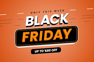 design eye catching animated GIF banners  logo for website  social media ads