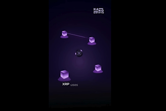 produce an engaging motion graphic video for crypto finance saas
