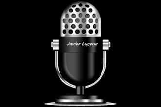 record an announcement of professional radio in spanish