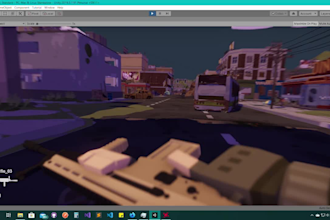 create a first person shooter game in unity