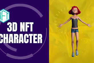 make 3d nft characters