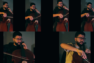 record you a professional cello or strings parts