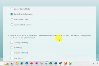 create training modules as needed