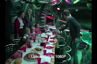 upscale to 1080p and correct your old videos, for example minidv, vhs, dv