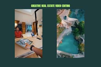 edit premium real estate videos and property tours