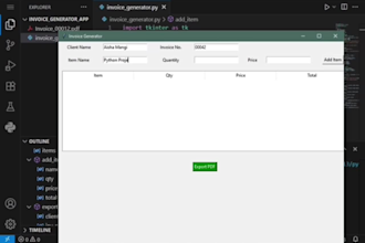 create a custom python UI application using tkinter or pyqt