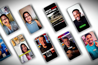 do health, trading, motivation gym reel talking head video  editing