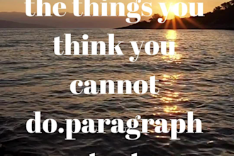 create your reality custom affirmation video production