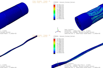 do abaqus simulation, optimize design and cfd, fea analysis