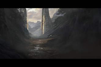 create 3d pr 2d concept art, scifi, fantasy, realistic environment, matte paint