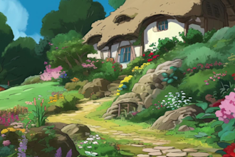 create custom backgrounds and characters for children books