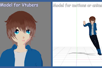 help you convert your 3d model to vrm format
