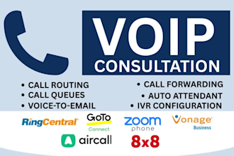 setup a2p 10dlc voip IVR call routing ringcentral aircall 8x8 vonage ooma twilio