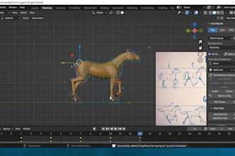 rig 3d animal model realistic dinosaur character 3d dog model maya for print