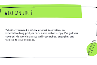 write persuasive copy that converts visitors into customers