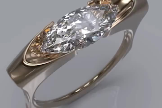 do cgi 3d jewelry modeling of ring, earrings, necklaces, bracelets, and pendant