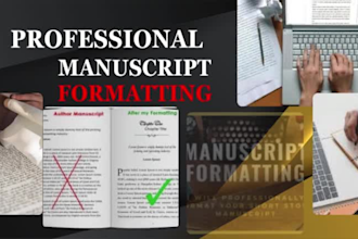 format your manuscript on scientific article as per journal publication standard