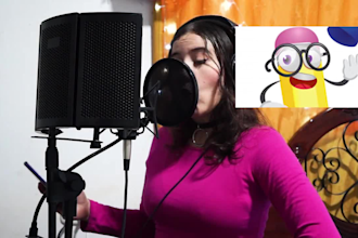 record your character voice latinamerican spanish or english