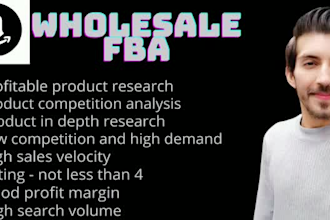 be your amazon fba wholesale virtual assistant