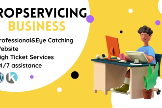 create a profitable and professional dropservicing website