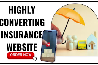 design responsive health insurance life insurance healthcare doctor website