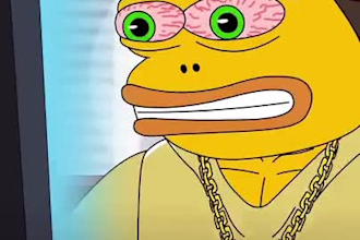 meme coin animation crypto video ,web3 defi  token viral crypto meme video