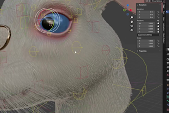 do 3d head model animal head human 3d head bust 3d sculpting rigging 3d printing