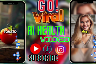 create ai health video ai health supplement  ai product video health and fitness
