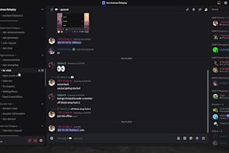 build a professional discord server setup for you