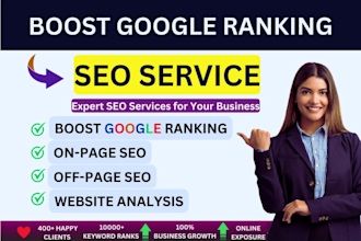 create full SEO campaigns to rank higher on google