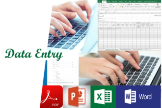 do data entry, data input, data extraction, collection, data mining