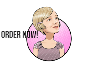 draw funny bighead cartoon caricature avatar from photo