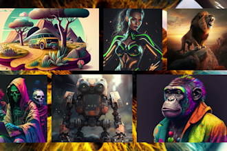 create amazing midjourney ai art and illustration using ai