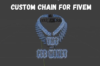 do premium custom chain bracelet ring watches rp jewelry tattoo for fivem qbcore