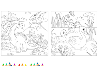 design kids coloring book and activity book for amazon kdp