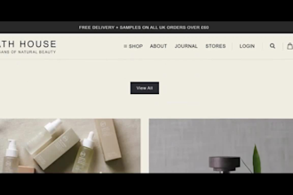 design skincare website baths and body works shopify store skin care store