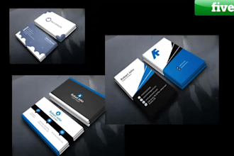 design modern and professional business card