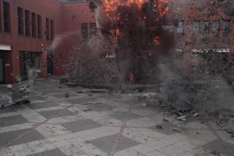 vfx animation, destruction fx, special effects, vfx compositing, fire explosion