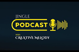 create catchy podcast intro and outros promotions jingles production