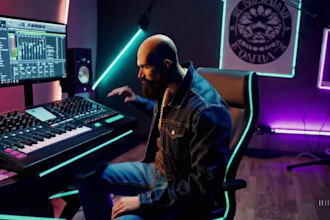 mix and master your hip hop trap drill or rnb song
