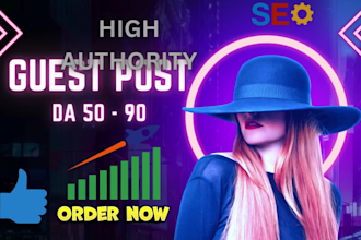 provide high da guest post on premium sites with do follow backlinks