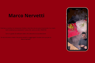 create ugc videos in italian