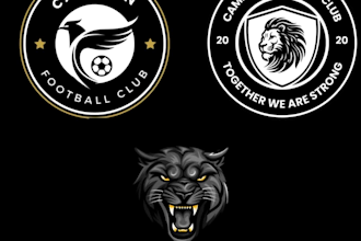 professional kids sports logo design for teams and clubs