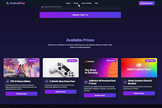 create interactive landing pages with HTML, react, vue, or angular