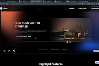 do dora 3d websit,figma to dora,dora ai,framer website