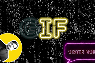 create custom animated gifs for you