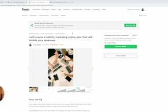 create a holistic marketing action plan to double your revenues