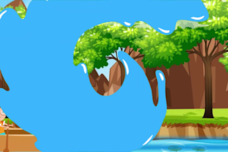 create 2d animation video,2d cartoon animation,cartoon video