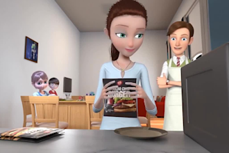 create 4k quality 3d cartoonist animated video,disney pixar style,3d short movie
