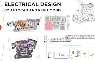 create electrical engineering drawings and load calculations